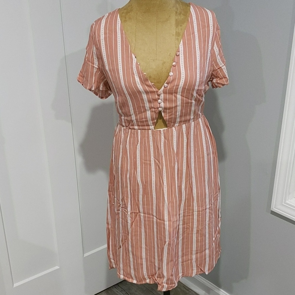 Pink summer dress